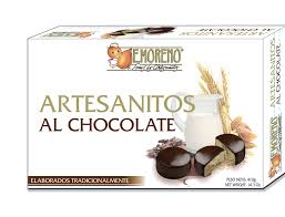 Artesanitos de Chocolate Emoreno 100g