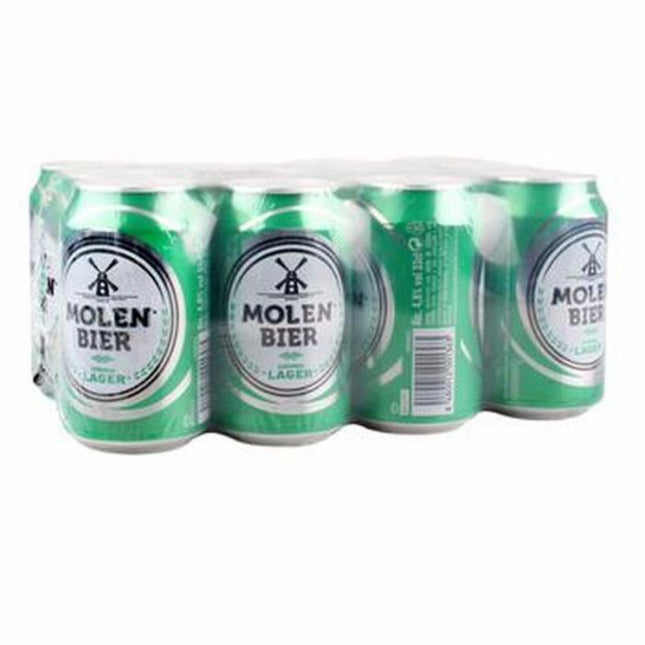 Molen Bier Lagerbier 24x33 cl Packung mit Dosen 