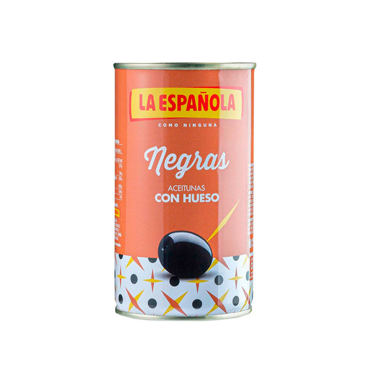 La Española Black Olives 185gr