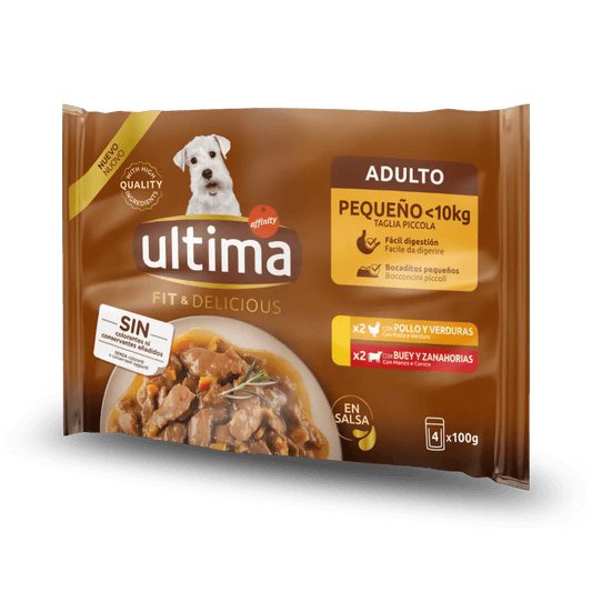 Ultima Fit&Delicious Chicken & Beef 4 u 100g