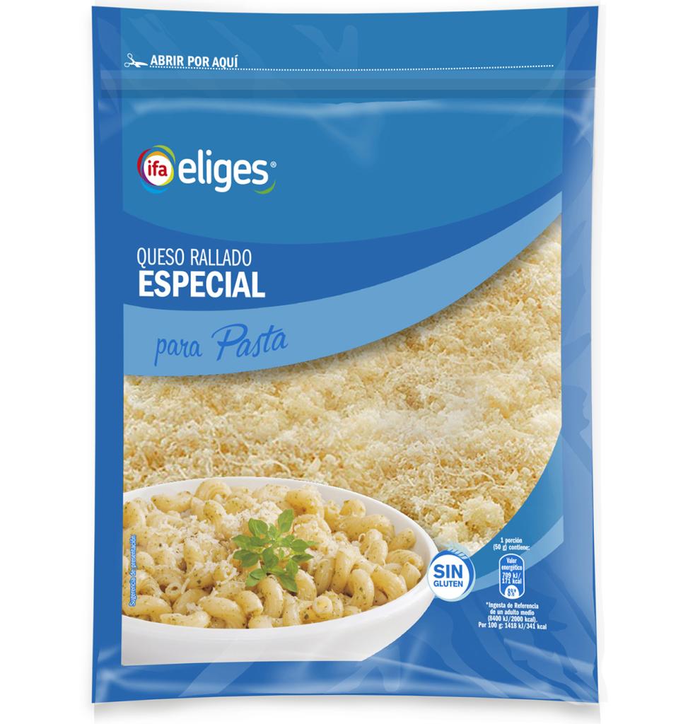 Queso rallado pasta IFA eliges 200g