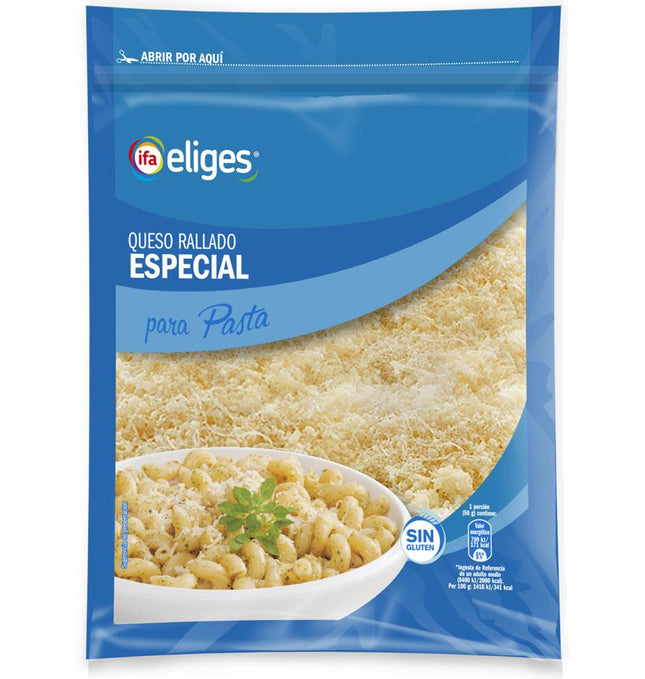 Queso rallado pasta IFA eliges 200g