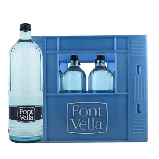envases font vella de cristal 1x12