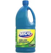 Lejía Mical con detergente Limón 2L