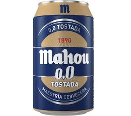 mahou 00 tostada x 12 latas