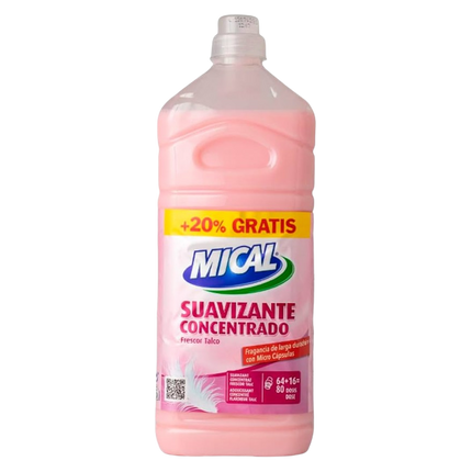 SUAVIZANTE MICAL TALCO CONCENTRADO 2L.