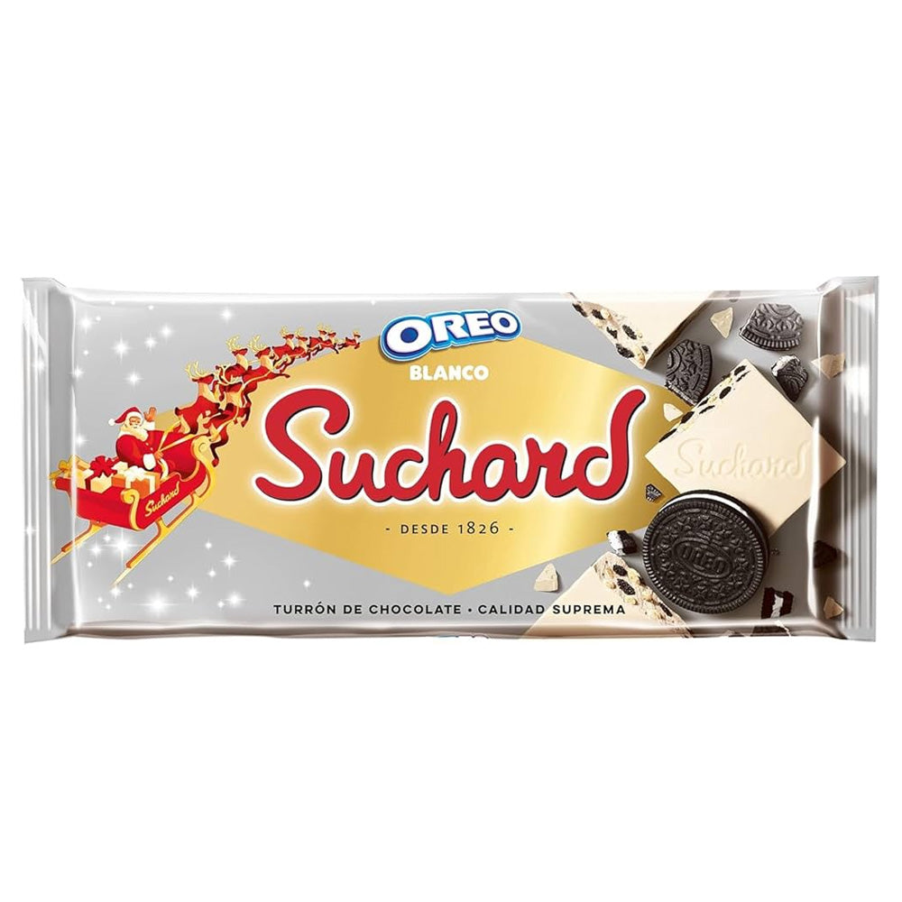 Turrón Suchard Choco Blanco Oreo 230g