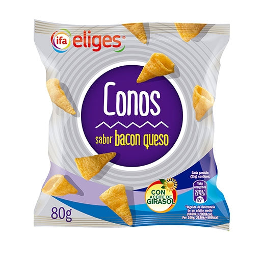 Ifa Eliges Corn Bacon Cheese Cone 80g