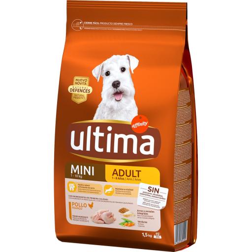 Ultima-Futter für erwachsene Mini-Hunde, 1,5 kg