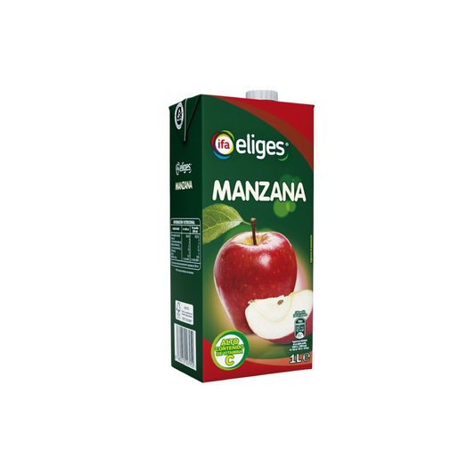 Ifa Zumo Manzana Litro Pack 12